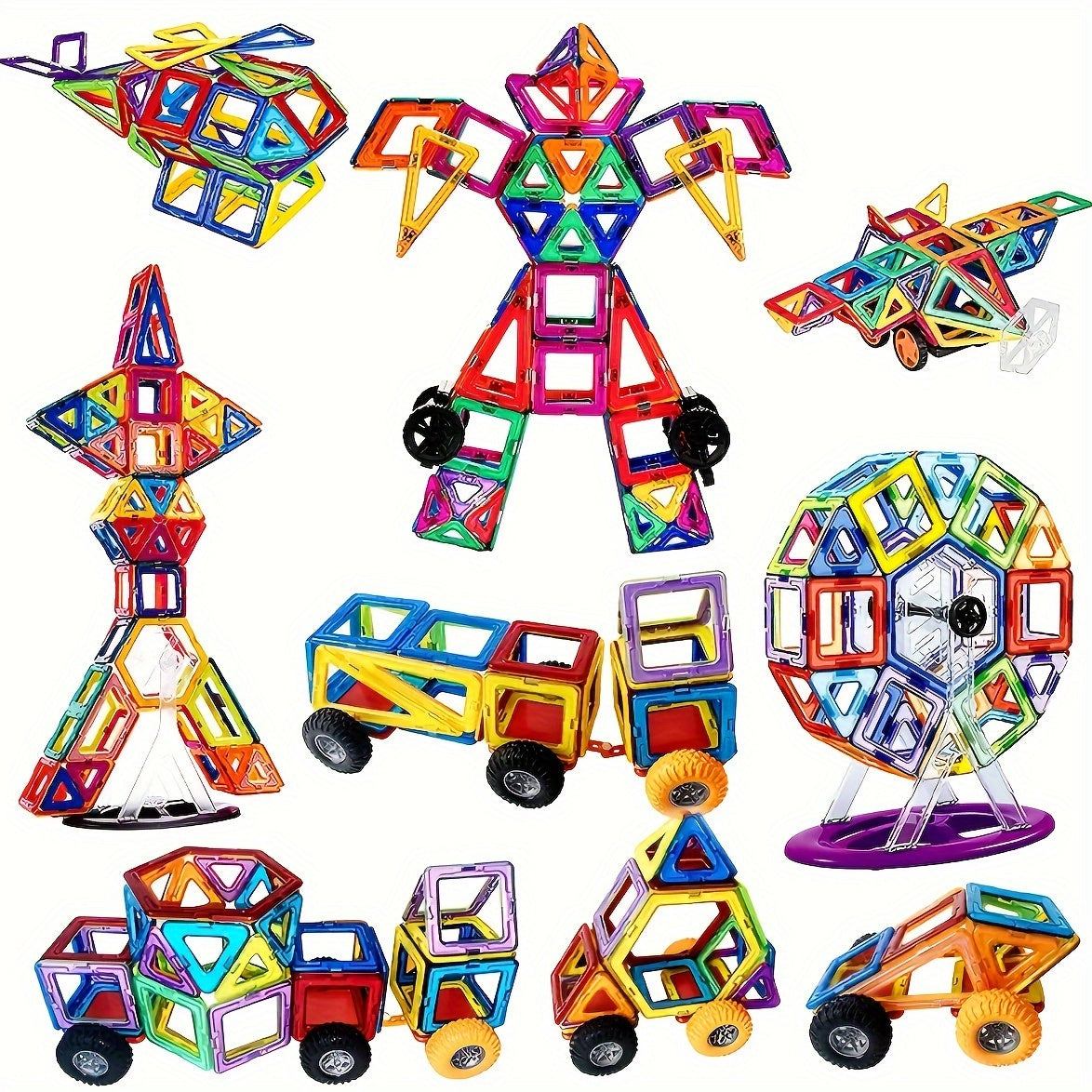 Magnet Toys, Big Ruler Magnetic Building Blocks