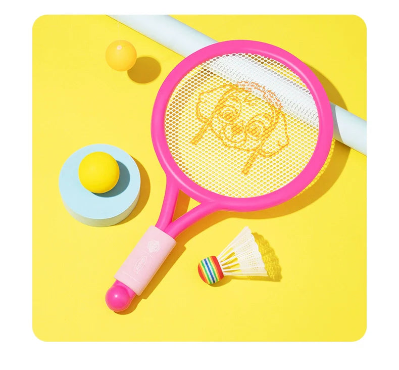 0407TA Hahaqiu Paw Patrol 2-Year-Old Toddler Badminton Racket
