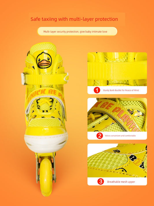 Duck Small Yellow Duck Roller Skates