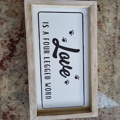 Decorative Wooden Sign
