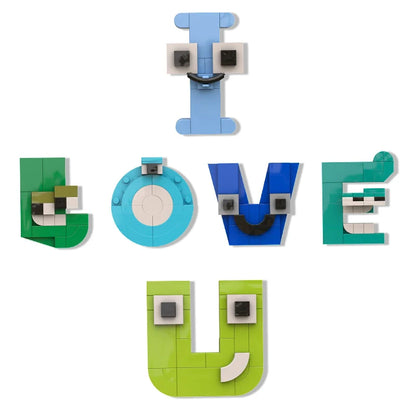 Buildmoc Assembled Building Block Toys Game Animation