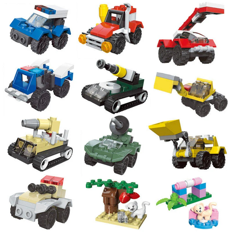A Tiny Particle Assembled Educational Toys Building Blocks