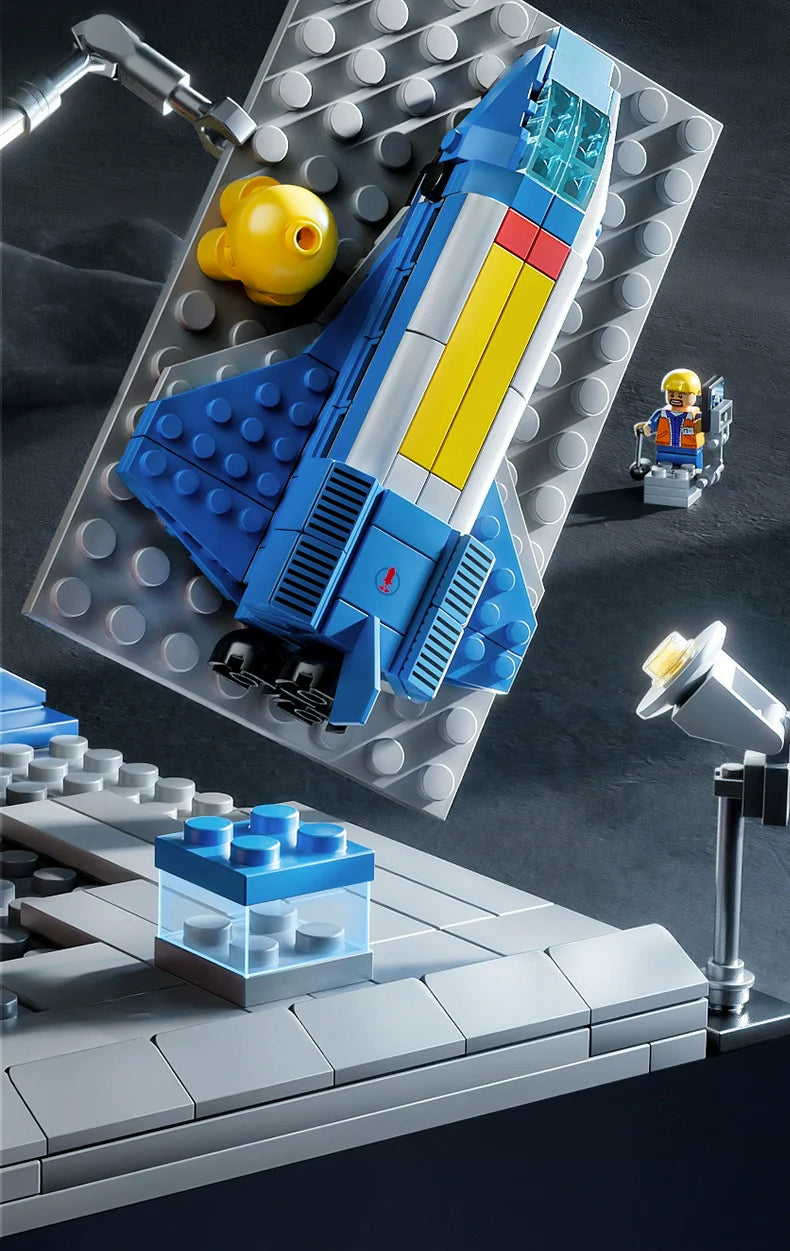 Kids Toys 2023 New Arrival Space Shuttle Rocket Building Blocks