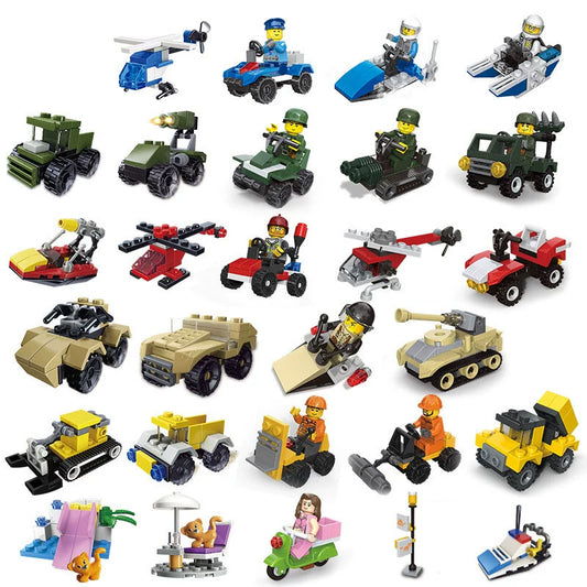 A Tiny Particle Assembled Educational Toys Building Blocks