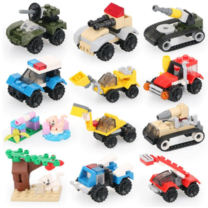 A Tiny Particle Assembled Educational Toys Building Blocks