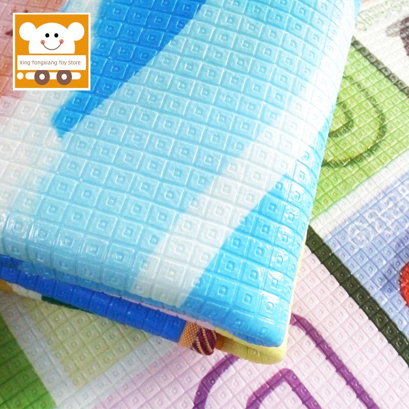Living Room Non-Toxic Patchwork Foldable Foam Baby Crawling Mat