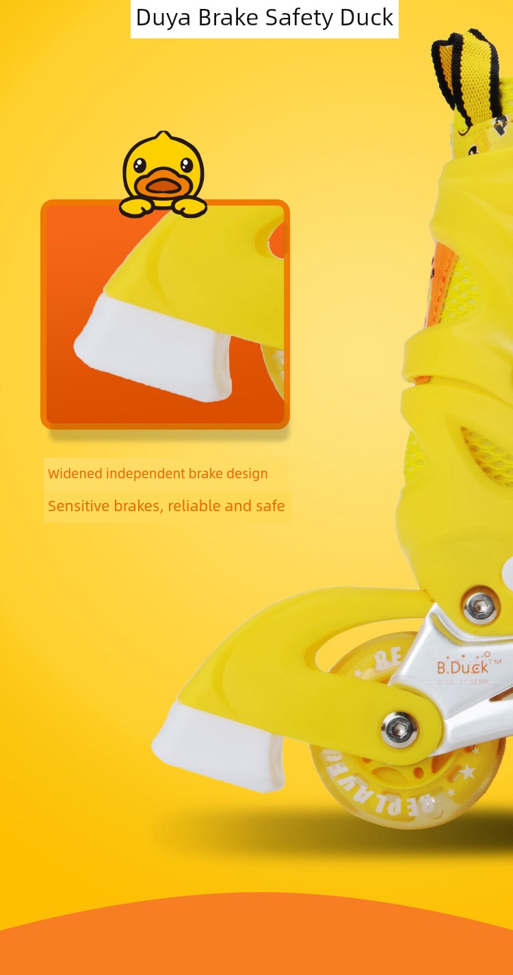 Duck Small Yellow Duck Roller Skates