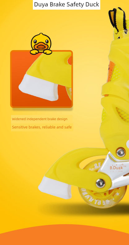 Duck Small Yellow Duck Roller Skates