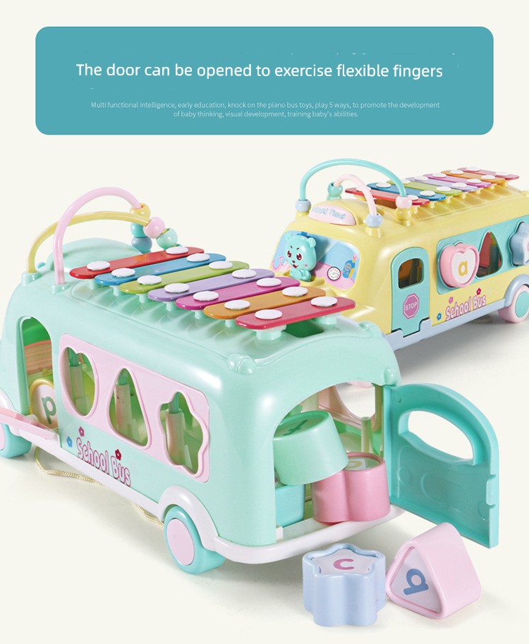 Seven-Tone Xylophone Piano Toddlers