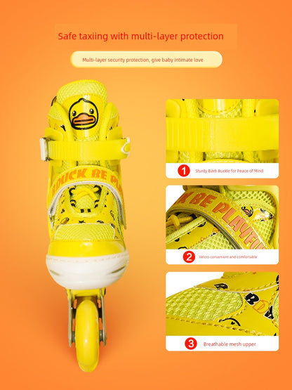 Duck Small Yellow Duck Roller Skates
