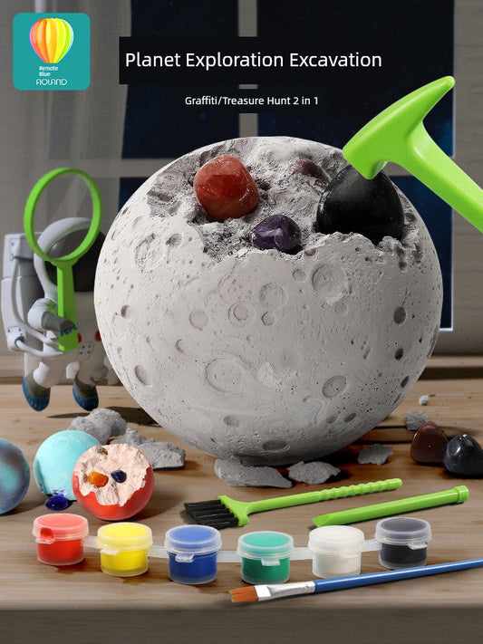 Kids Solar System Toys Handmade Scientific Experiment