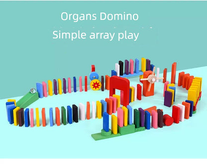 Rainbow Dominoes Kids Intellectual Brain Toys